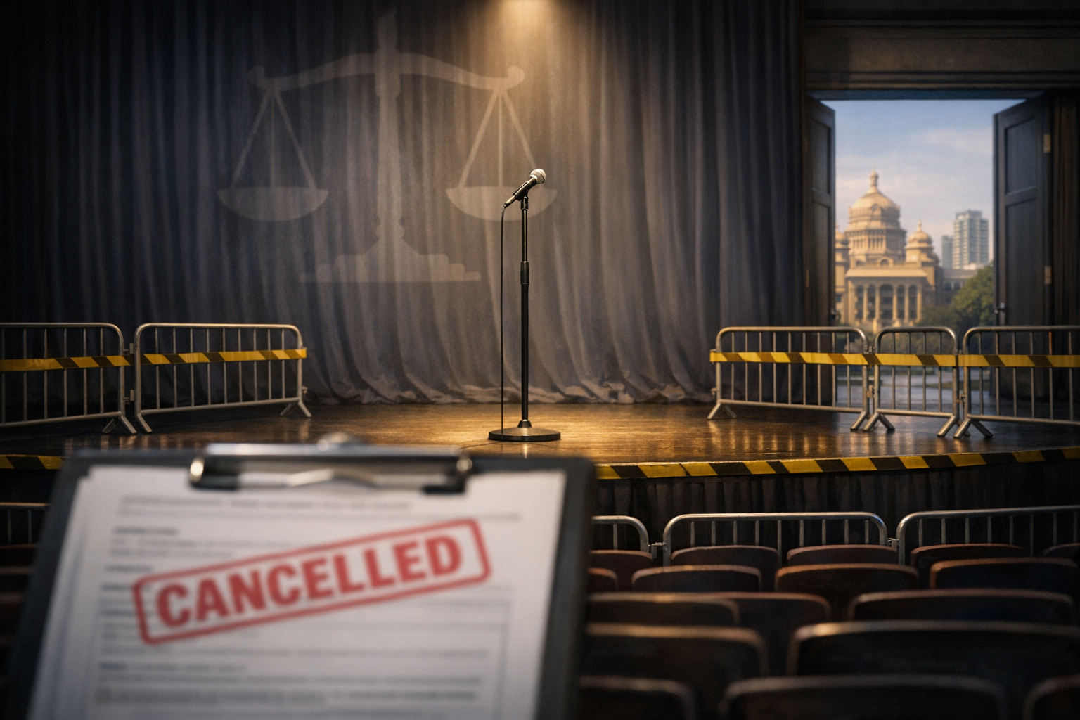 Bengaluru cancels Munawar Faruqui show after HJS, Sri Ram Sena objections: a law-and-order analysis