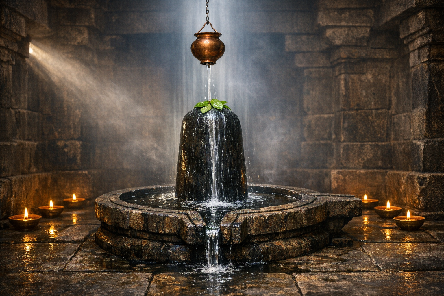 Purva Linga and Achala Shivlings: Uncreated Symbols of Shiva’s Eternal Presence