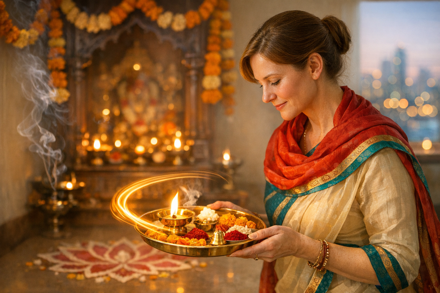 Rihanna Performs Aarti in Mumbai: Ritual Meaning, Cultural Respect, and Dharmic Unity