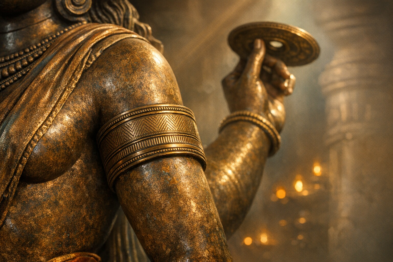 Bahuka Armlets in Hindu Iconography: Decoding a Powerful Symbol of Divine Martial Strength