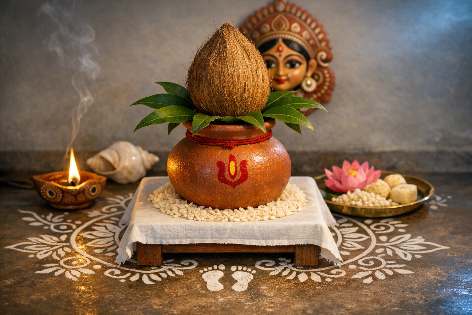 Lakshmi Ghot in Bengal: Sacred Clay-Pot Worship for Prosperity, Harmony, and Eco-Devotion