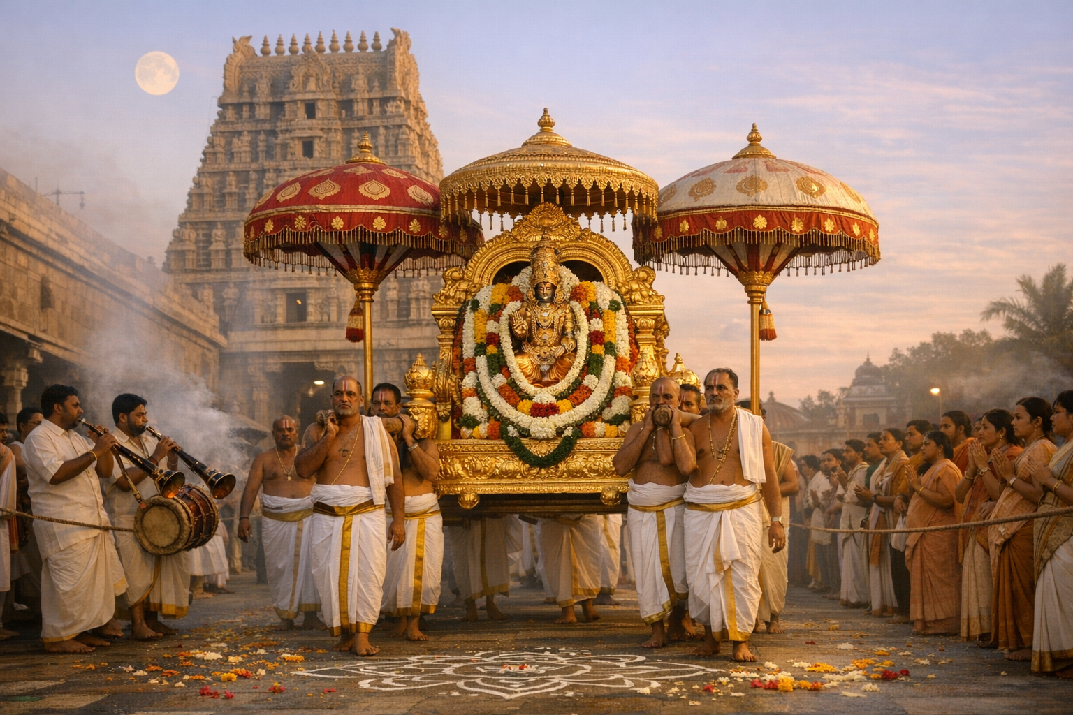 Ponnakalva Utsavam 2026: Chitra Pournami Procession at Govindaraja Swamy Temple, Tirupati