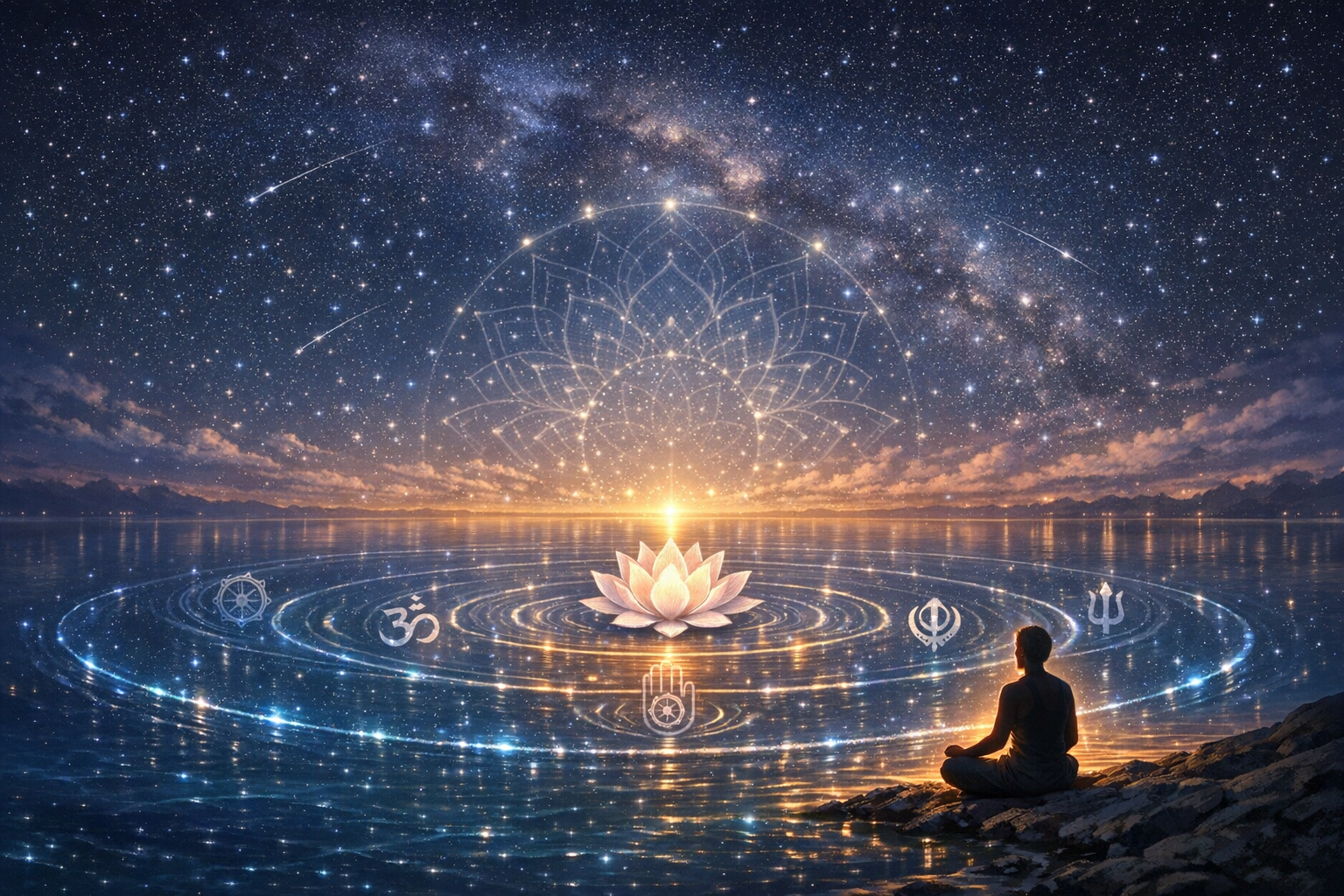 Ripples on the Cosmic Ocean: Turn Life’s Fleeting Moments into Dharma, Wisdom, Oneness