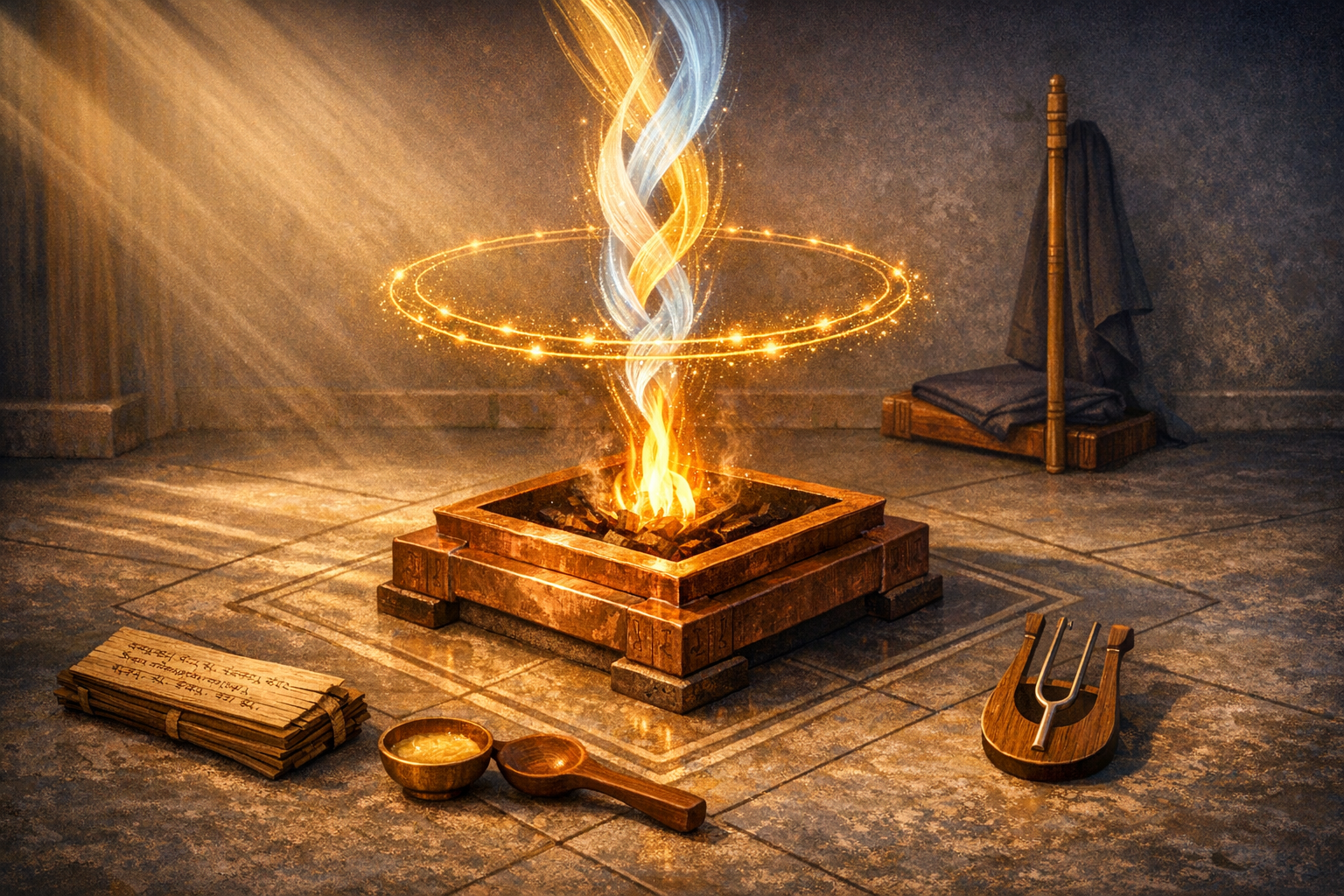 Unveiling Nigada: The Hidden Vedic Mantras Orchestrating Yajña with Sacred Precision