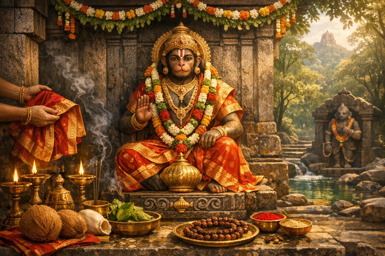 Hanuman Jayanti 2026 at Tirumala: TTD silk vastrams for Japali Hanuman, auspicious pujas