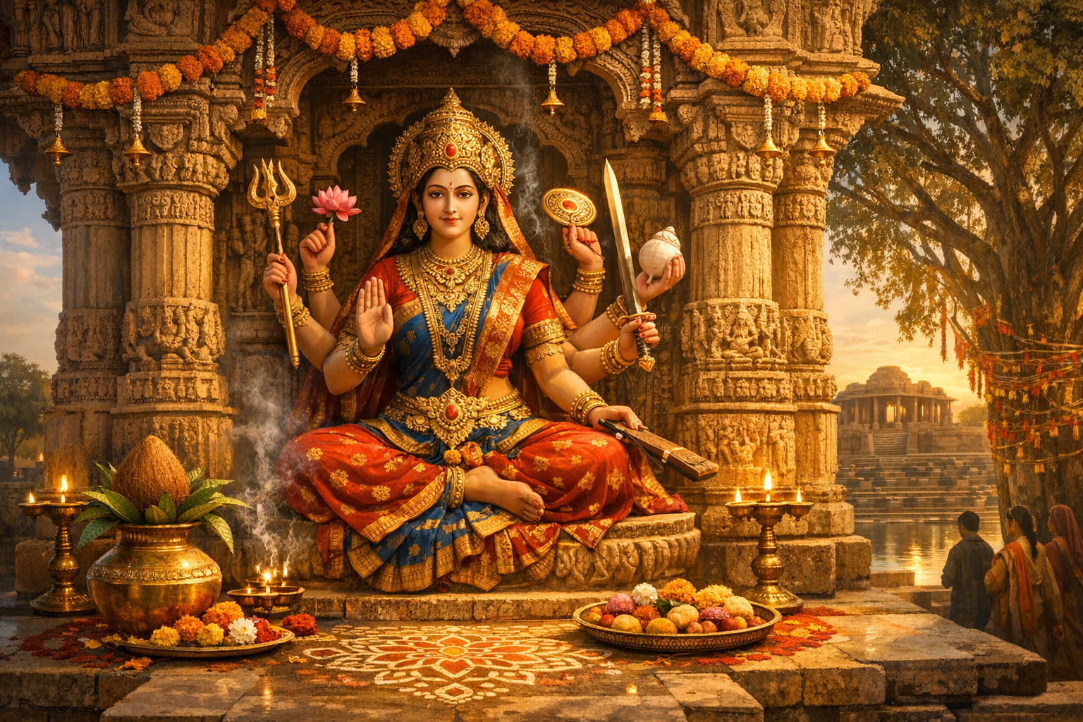 Modhera’s Maa Modheshwari: Origins, Kuldevi Traditions, and the Living Shakti Heritage of Gujarat