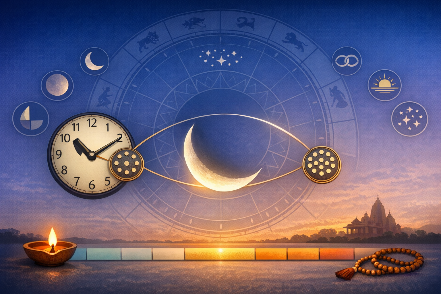 May 11, 2026 Panchang: Krishna Paksha Navami to Dashami, Good Times and Ritual Guidance