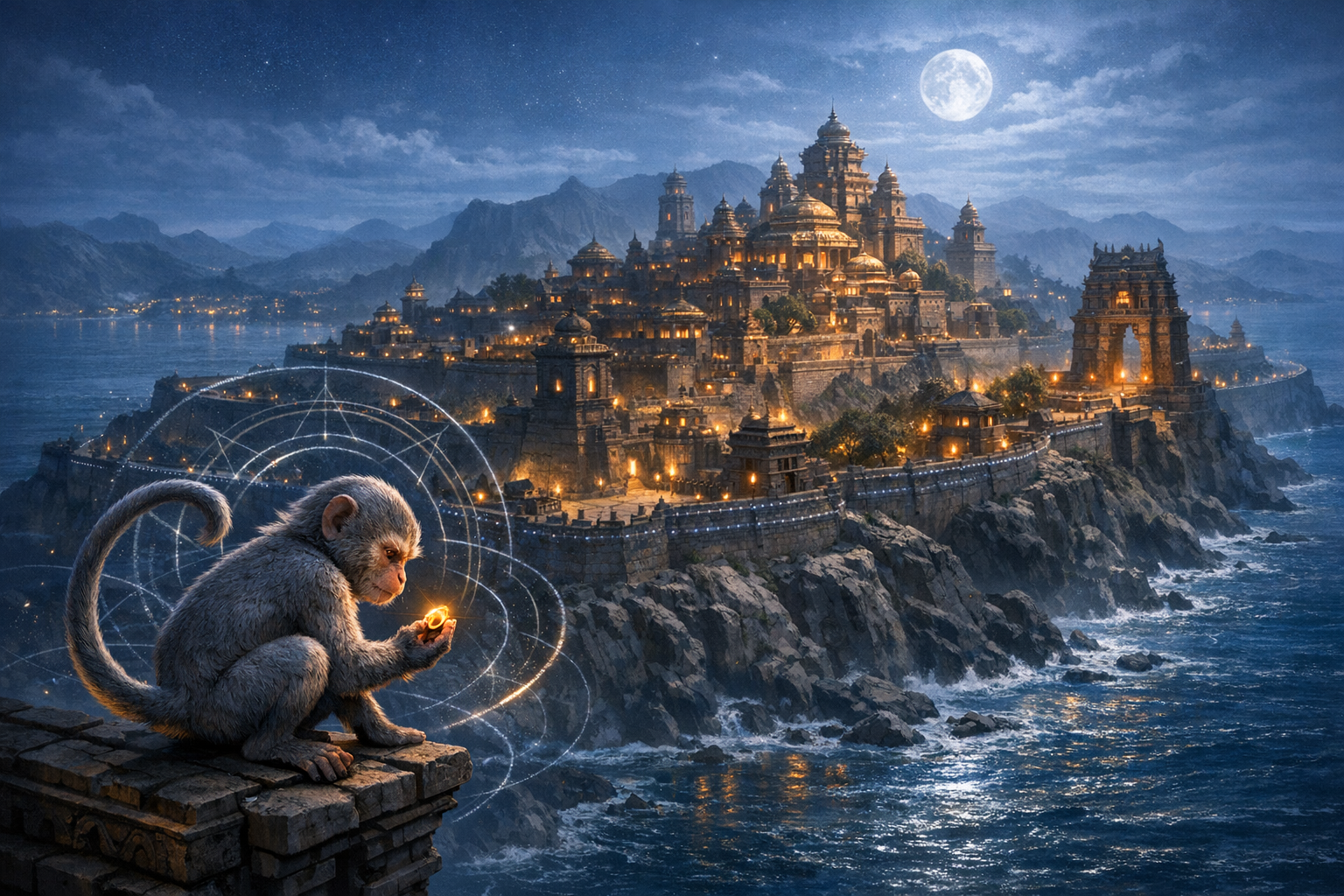 Why Hanuman’s Lanka Infiltration Seemed Impossible: Fortifications, Yogic Science, and Bhakti