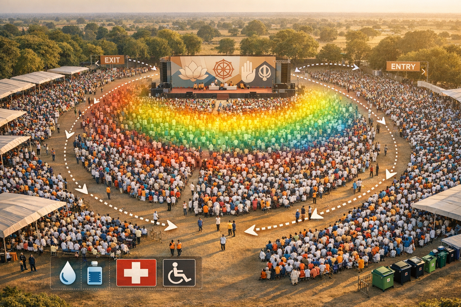 Akola’s Hindu Rashtra-Jagruti Sabha Draws 16,000+: Data-Driven Insights on Dharmic Unity