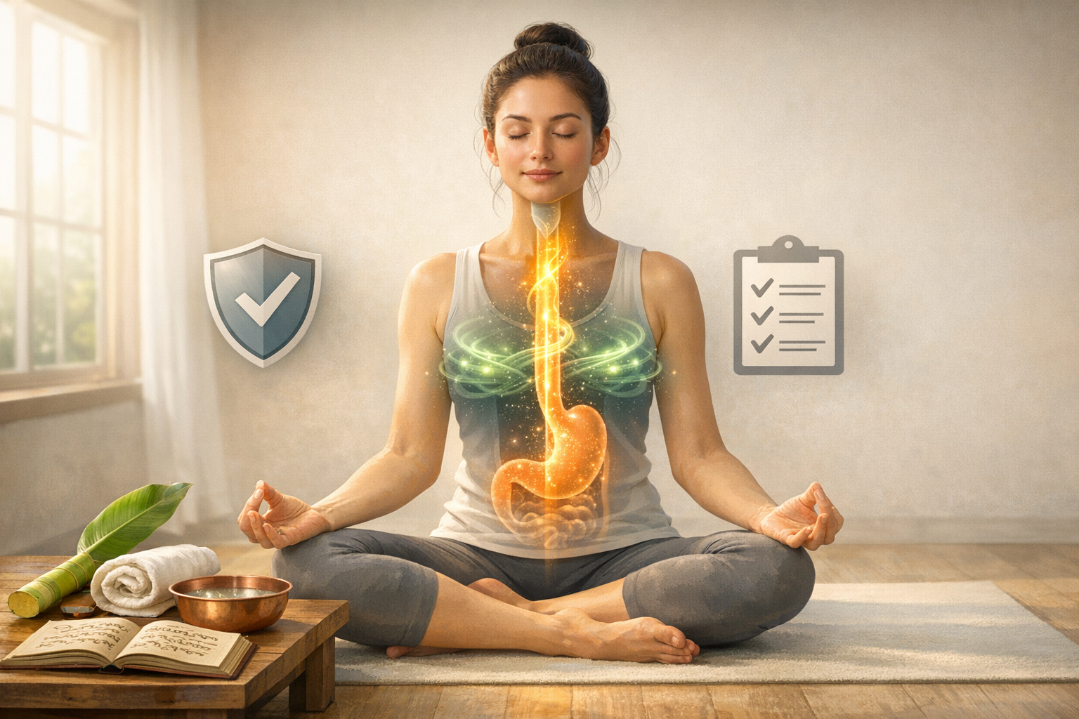 Inside Danda Dhauti: The Rare Hatha Yoga Shatkarma—Sources, Physiology, Safety, and Relevance