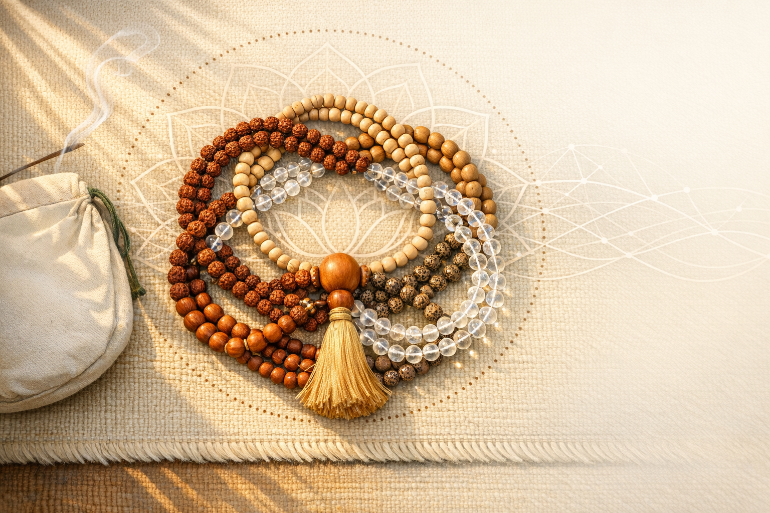 Japa Mala’s Sacred Power: Practice, Science, and Dharmic Unity to Cultivate Focus and Peace