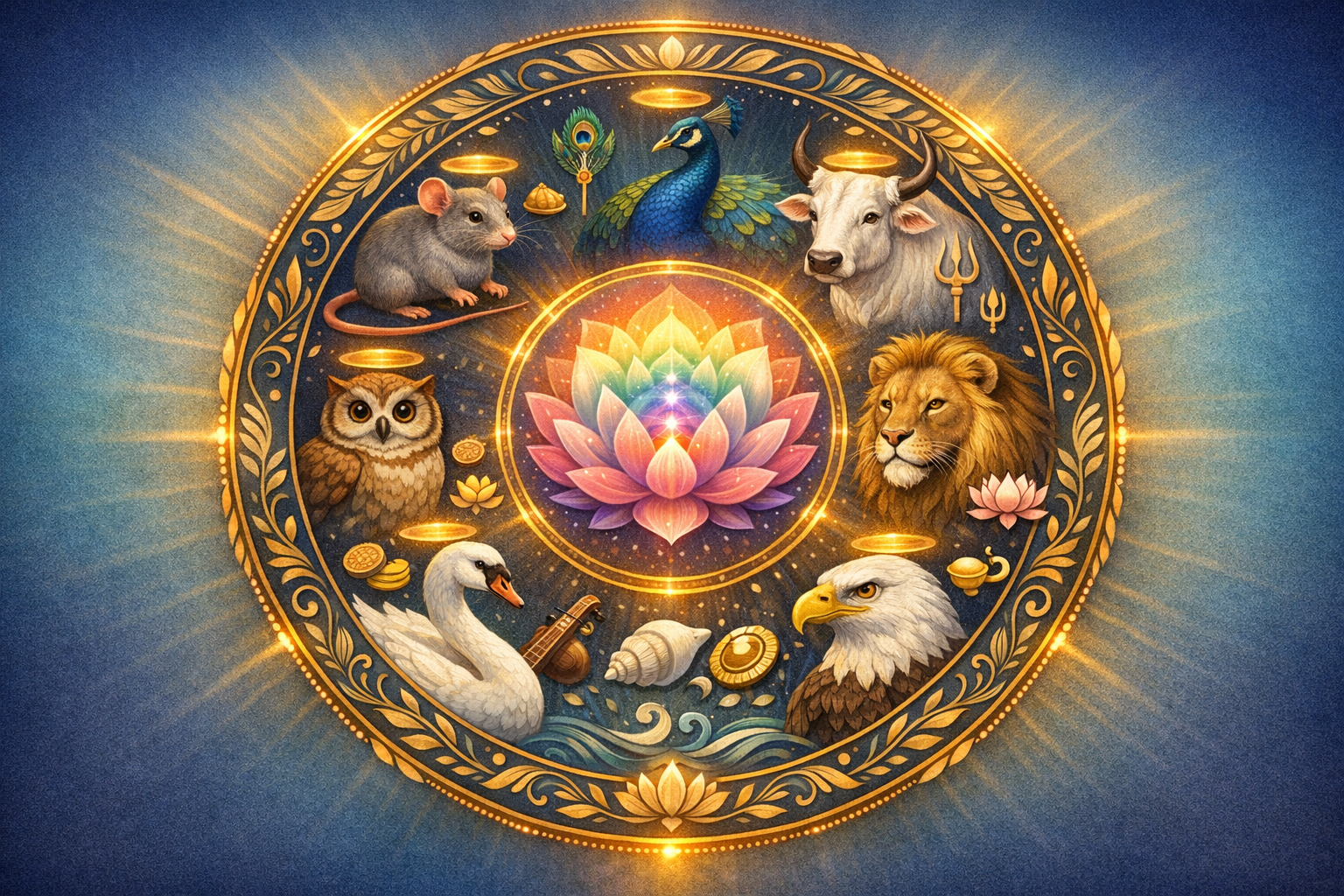 Why Hindu Gods Ride Animals: Transformative Psychology, Ecology, and Dharma of Vahanas