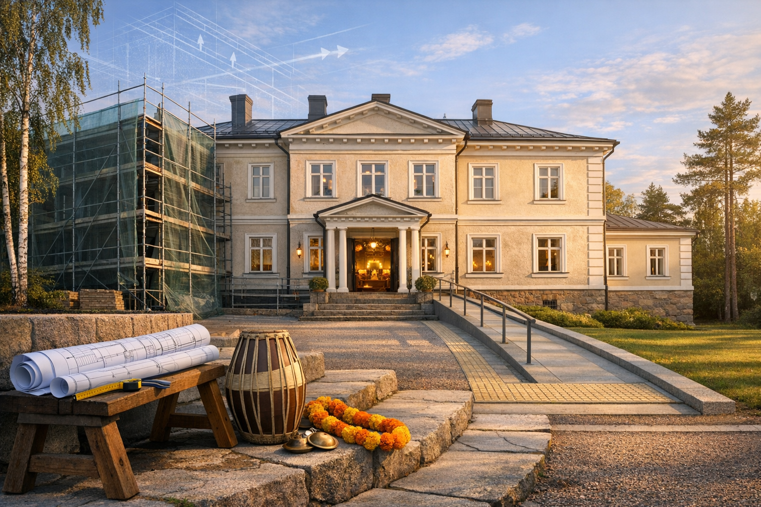 ISKCON Helsinki Launches Ambitious Malmi Manor Temple Restoration to Safeguard Living Heritage