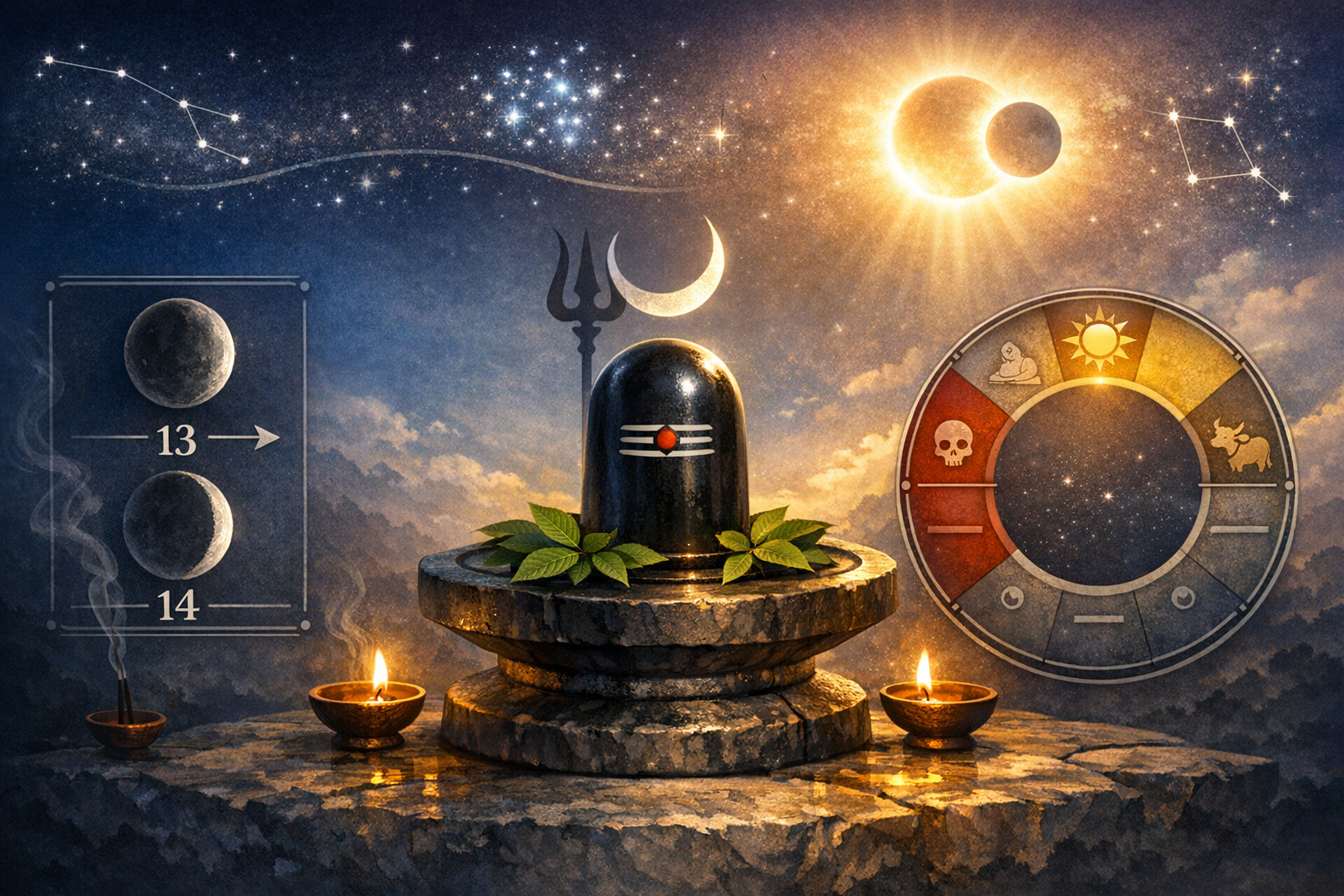 May 15, 2026 Panchang: Trayodashi to Chaturdashi, Auspicious Timings, Nakshatra, Rashi
