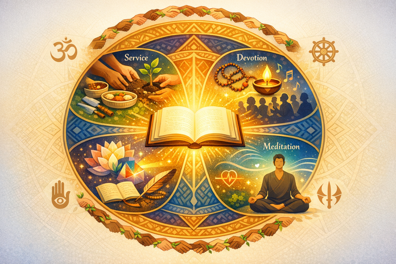 Beyond Guru Worship: Living Sanatana Dharma through Practice, Pluralism, and Service