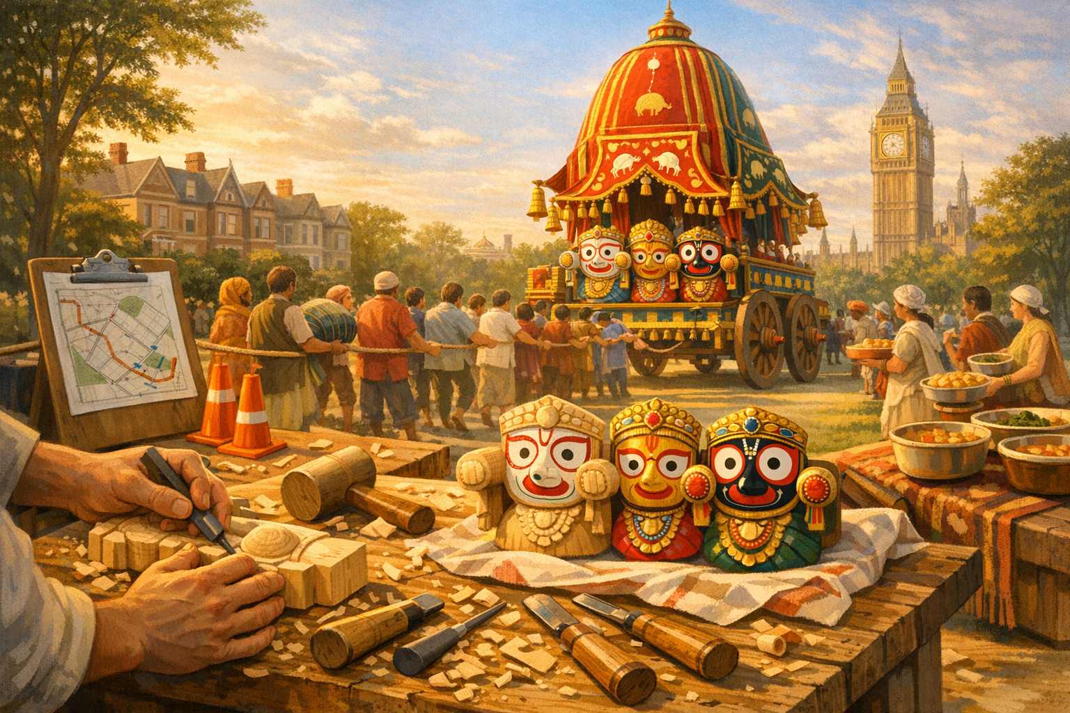 Shyamasundar Das and the First Western Rathayatra: A Daring, Transformative Legacy of Dharmic Unity