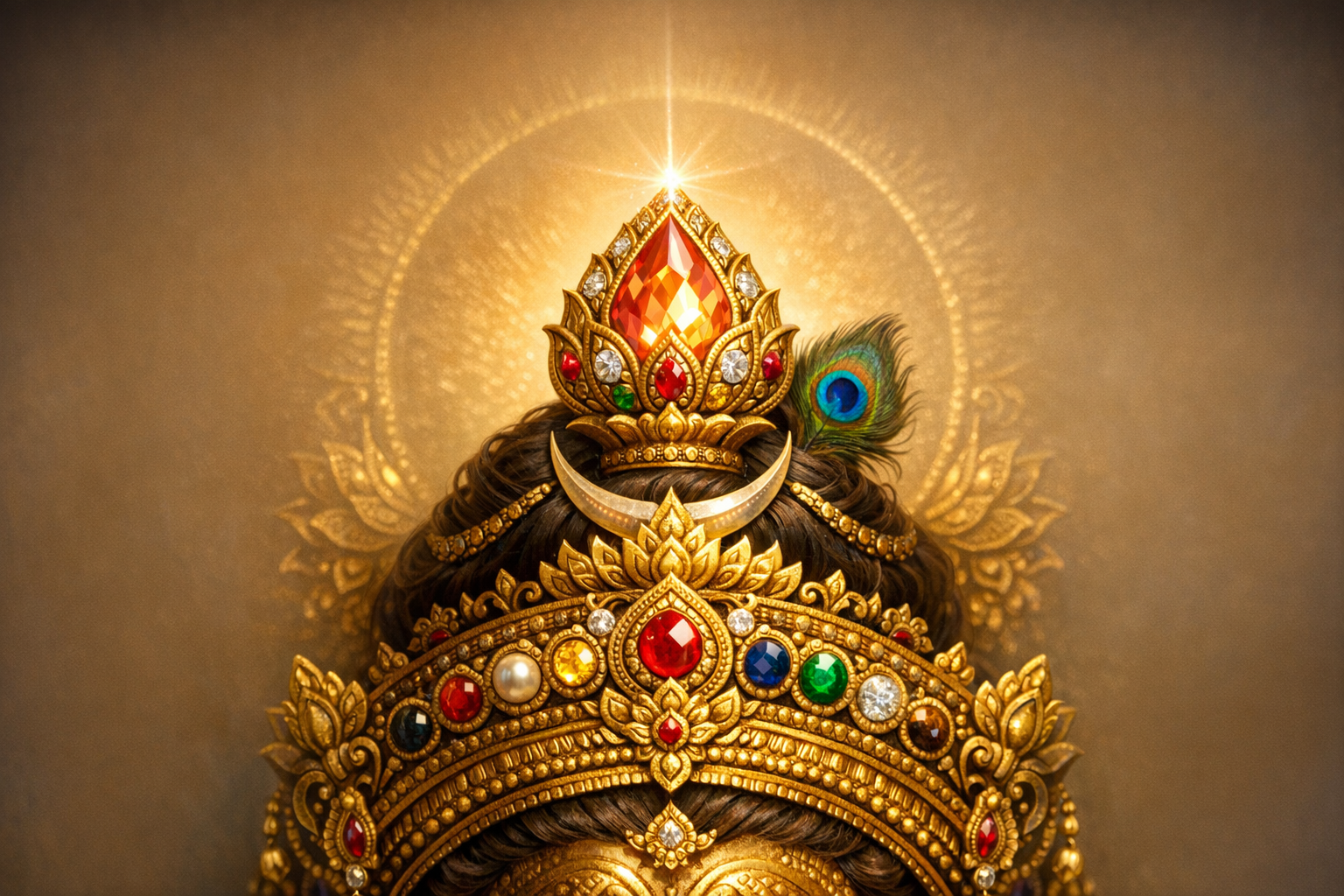 Chudamani: Radiant Crest Jewel of Hindu Deities and the Apex of Sacred Iconography