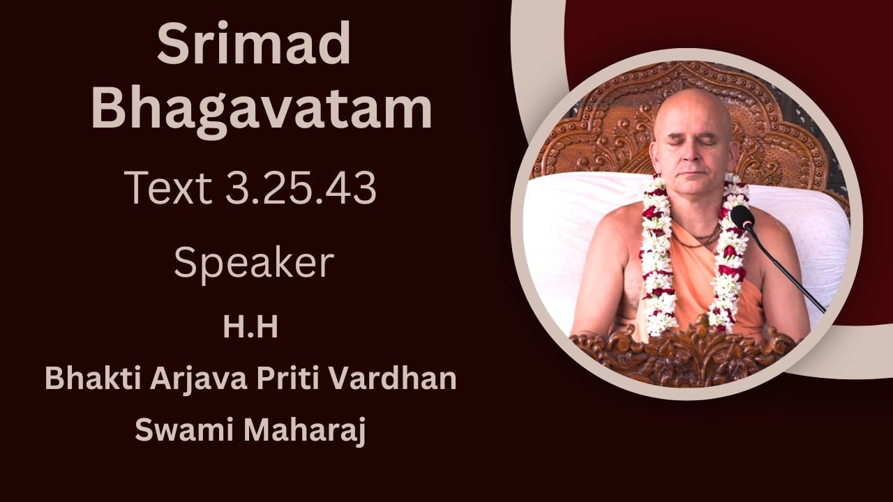 Srimad Bhagavatam 3.25.43: Kapila’s Transformative Bhakti‑Sankhya, Sādhu‑Saṅga, and Dharmic Unity