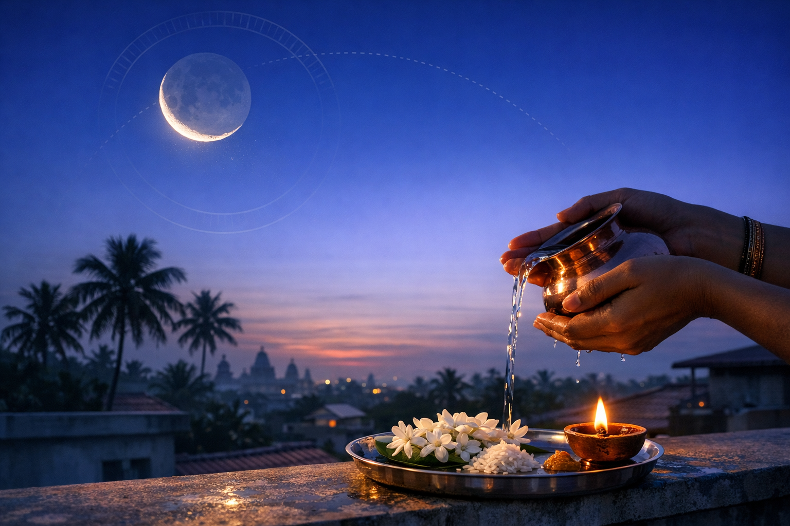 Chandra Darshan 17 May 2026: Adhika Jyeshtha Significance, Visibility Guide, and Vrat Rituals