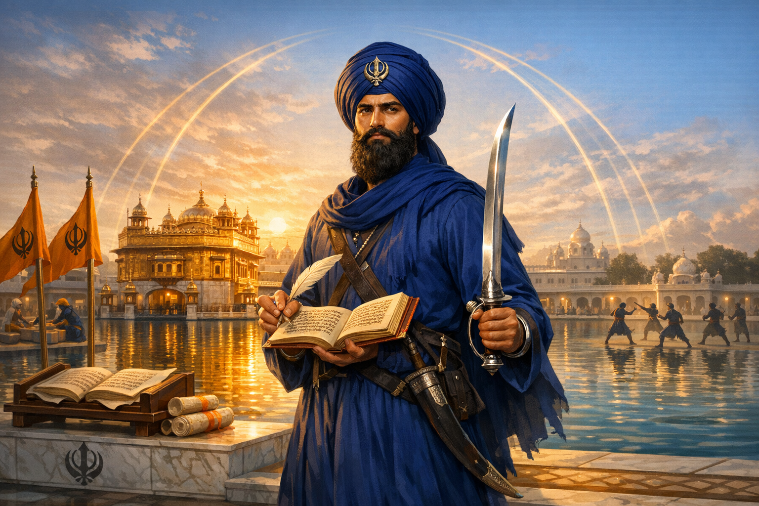 Baba Deep Singh Ji: Scholar‑Soldier of the Khalsa and Guardian of the Golden Temple