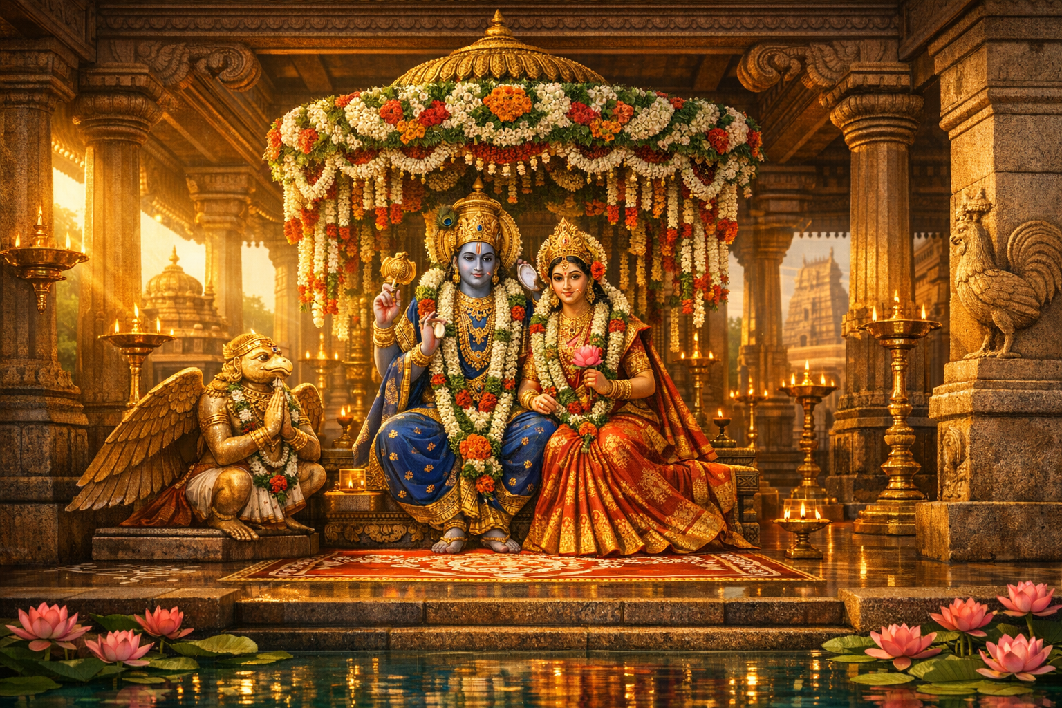 Thirukozhi Nachiyar Koil, Uraiyur: Azhagiya Manavala Perumal’s Sacred Wedding to Kamalavalli