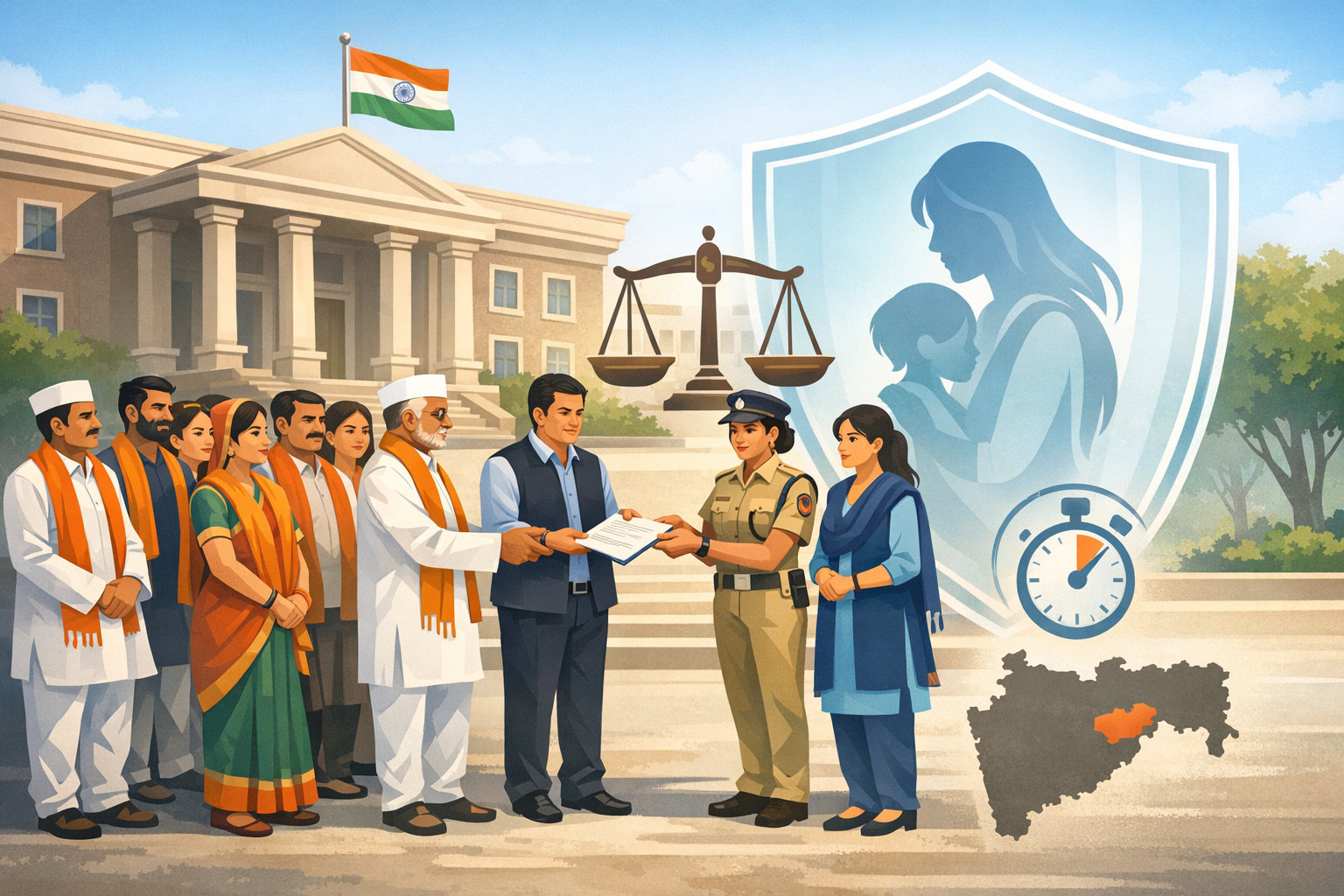 Satara memorandum: Hindu organisations demand zero‑tolerance, tougher sentences to protect women and children