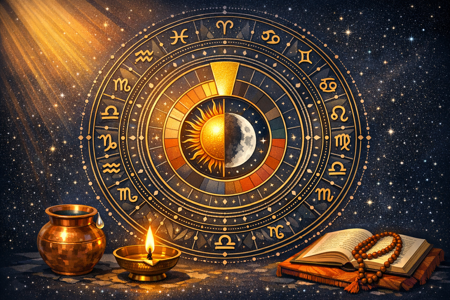 May 24, 2026 Panchang Deep-Dive: Shukla Ashtami to Navami, Shubh Muhurat, Nakshatra & Rashi