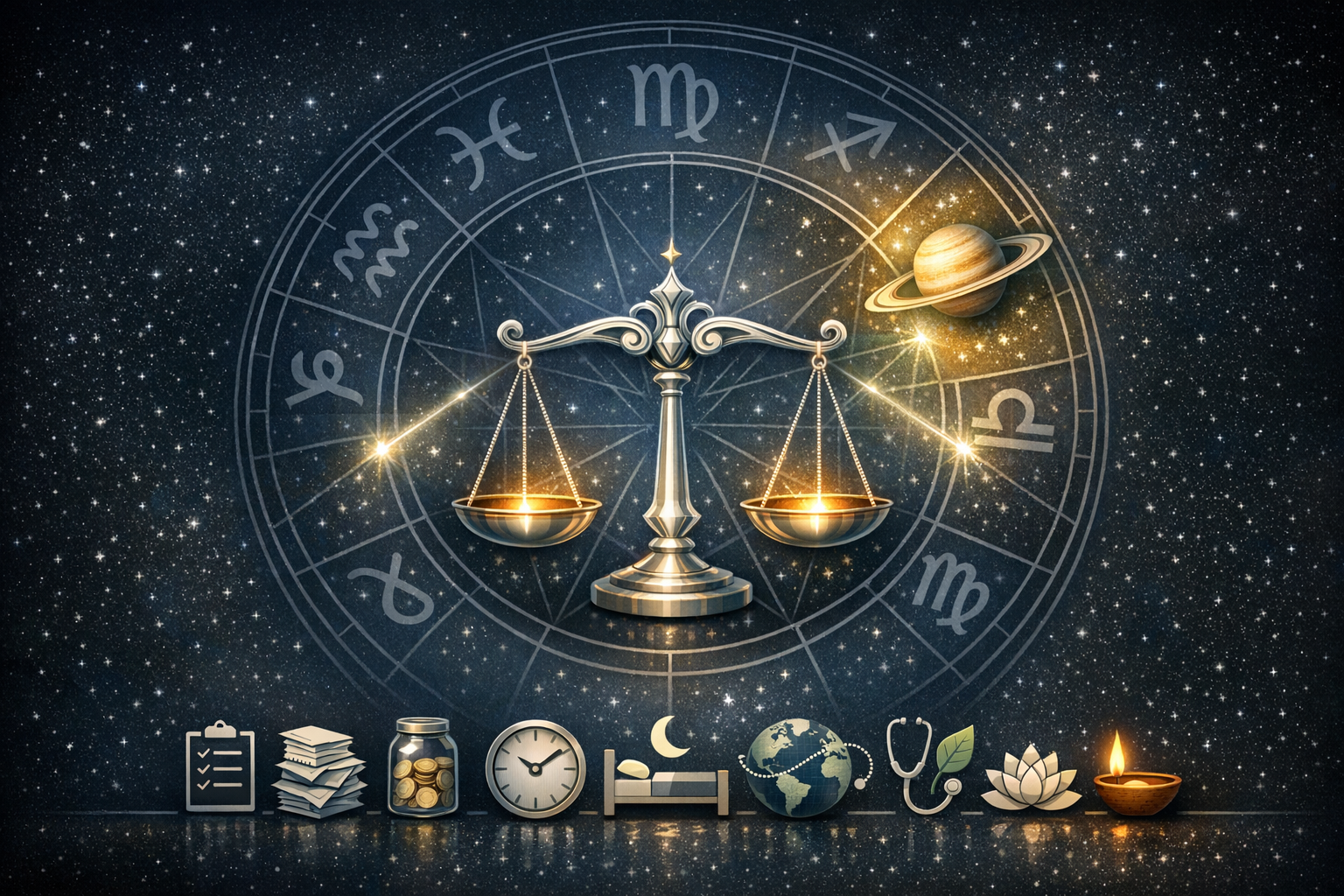 Tula Rashi Shani Sade Sati: Master the First 2.5 Years (Viraya Shani) with Clarity