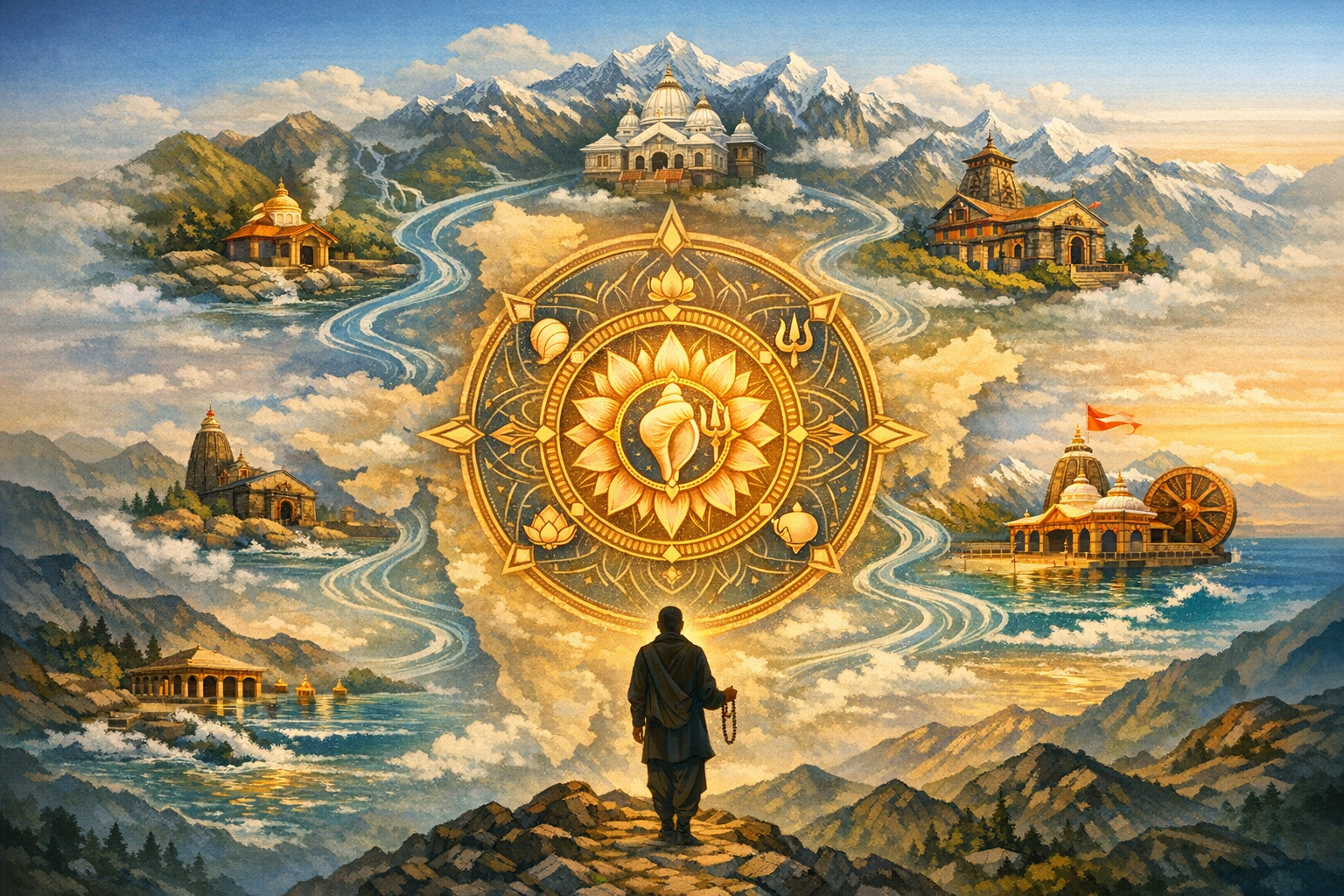 Dhama in Hinduism: Unveiling India’s Sacred Geography and Transformative Char Dham Yatras