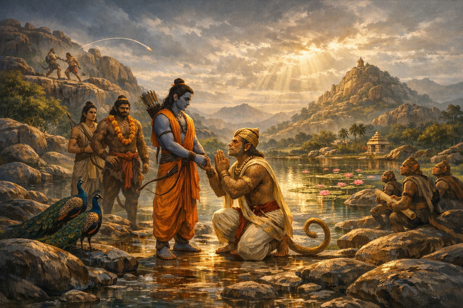 Kishkindha Kanda Unveiled: Rama–Hanuman Alliance, Vali’s Fall, and Hampi’s Sacred Landscapes