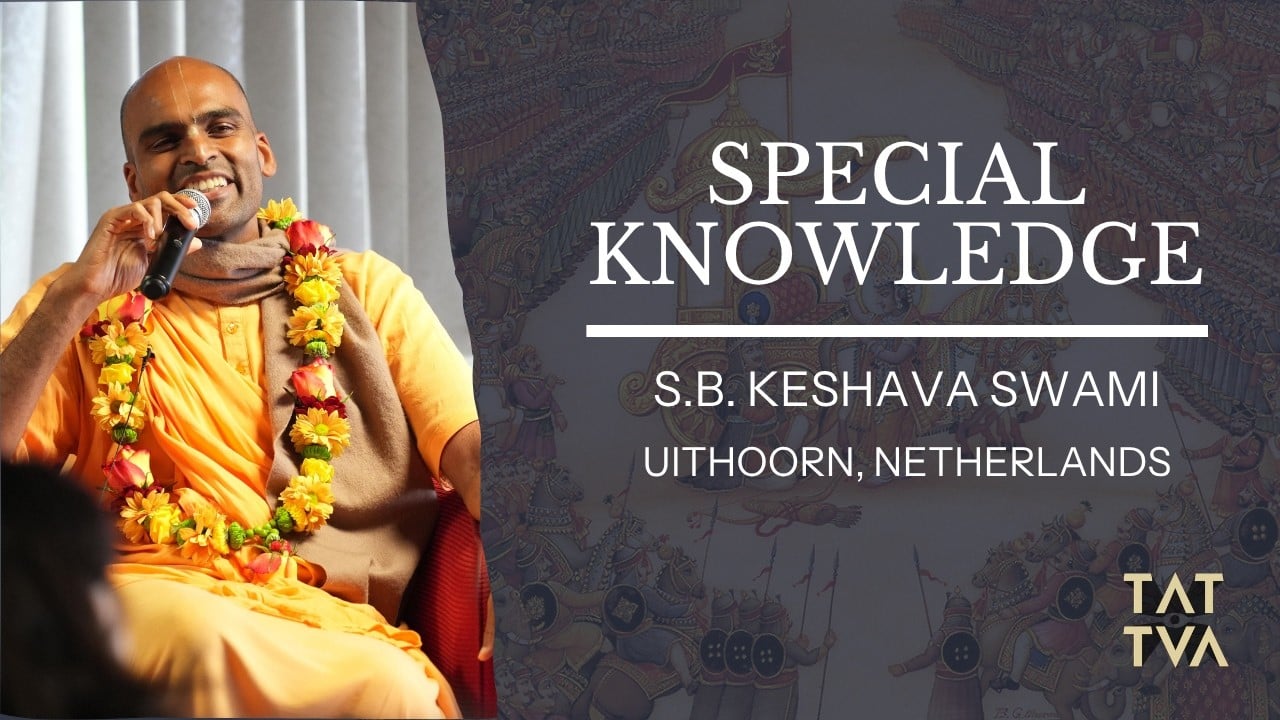Special Knowledge and Bhakti Wisdom in Uithoorn, Netherlands: HH SB Keshava Swami’s Insights