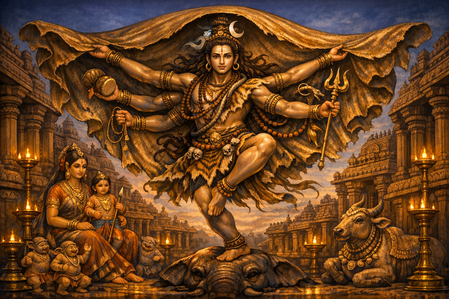 Gajasurasamhara: Shiva’s awe-inspiring conquest of ego – history, symbolism, style