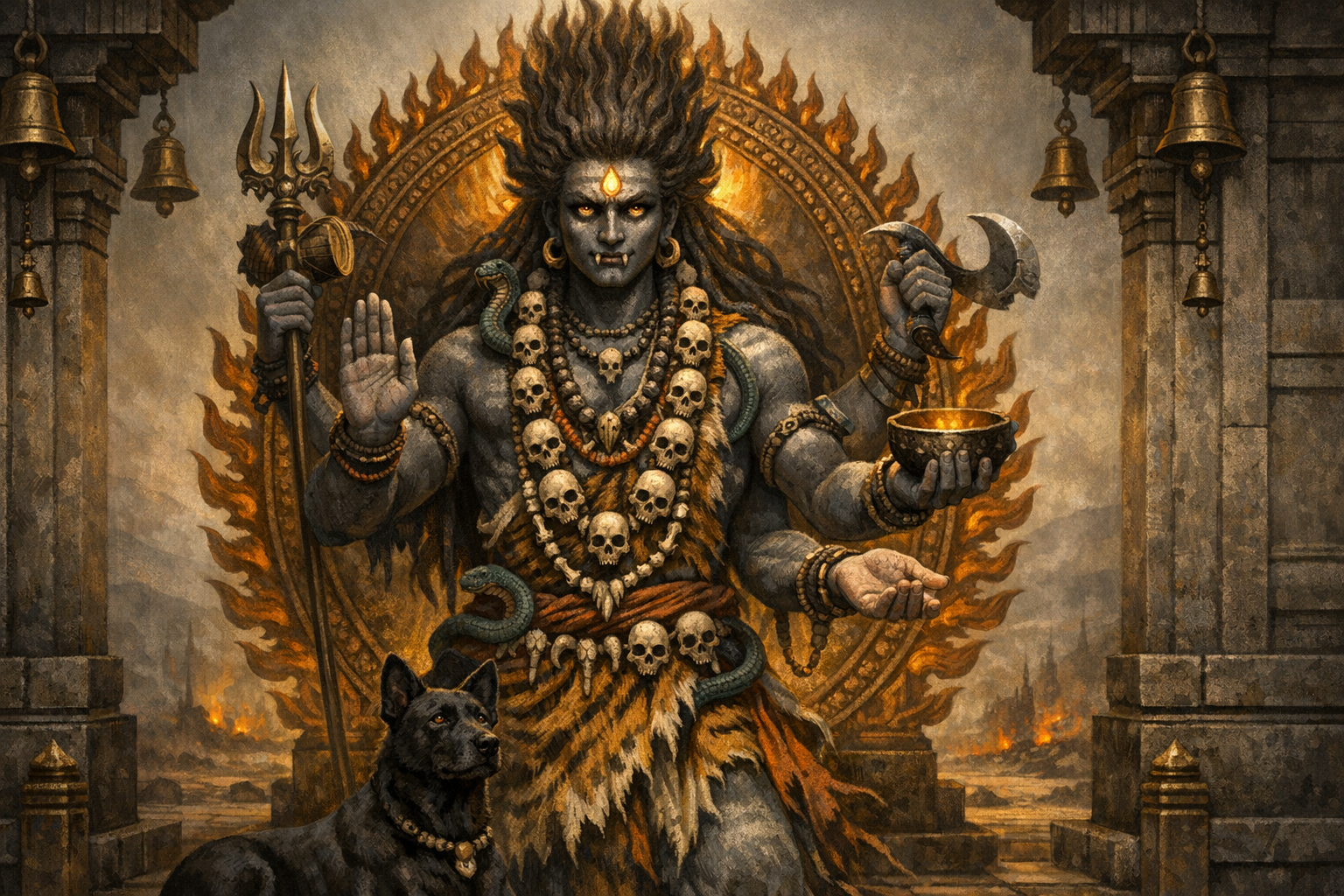 Canda Bhairava Iconography Decoded: A Definitive Guide to the Fiercest Form of Shiva