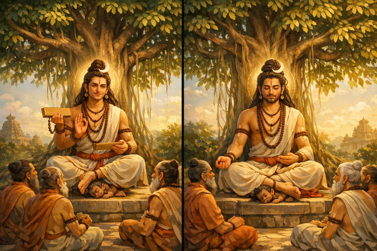Decoding the Silent Guru: Powerful Differences Between Vyakhyana and Jnana Dakshinamurti