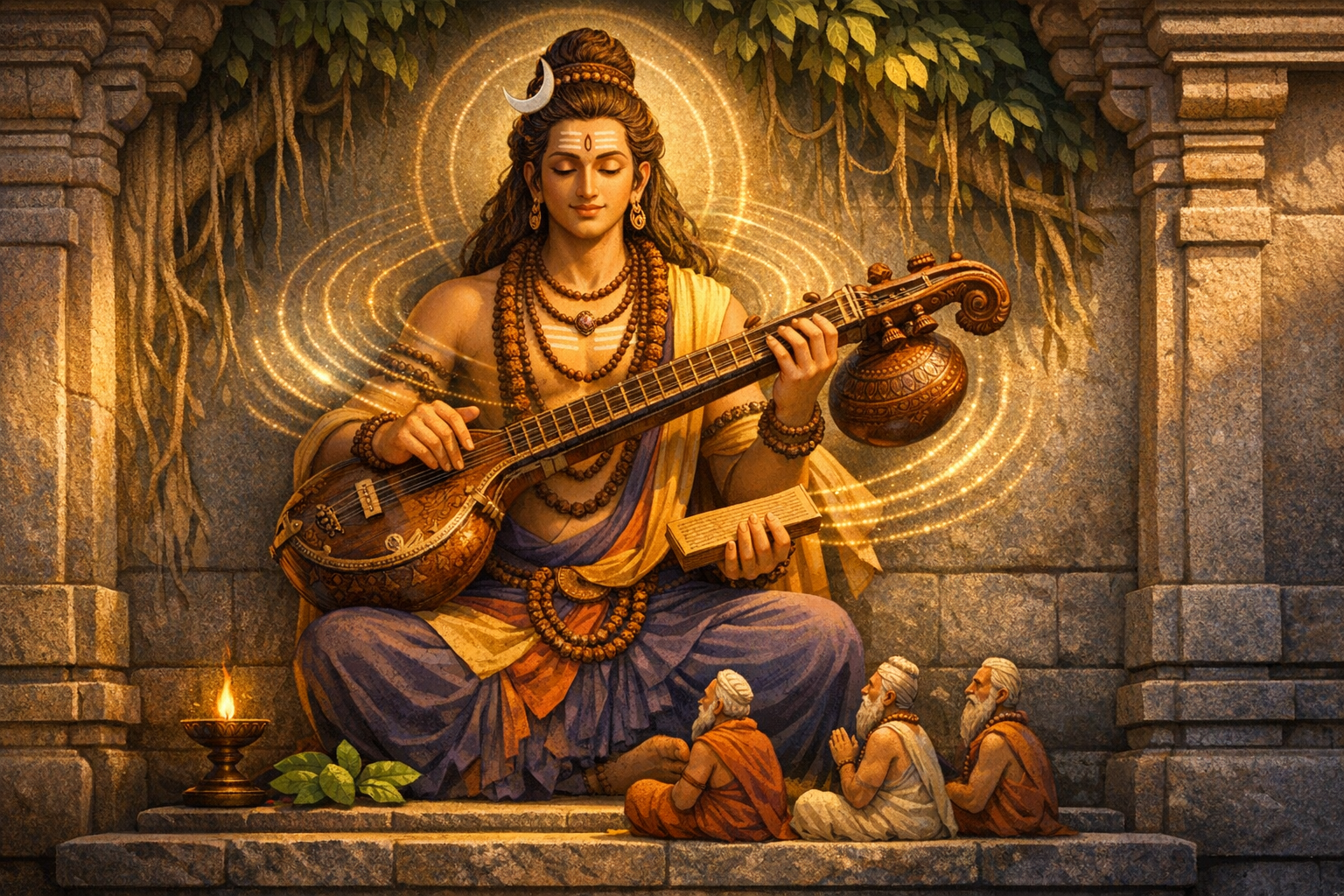 Vinadhara Dakshinamurti: Standing Shiva as Adi Guru of Sound, Symbolism, and Wisdom