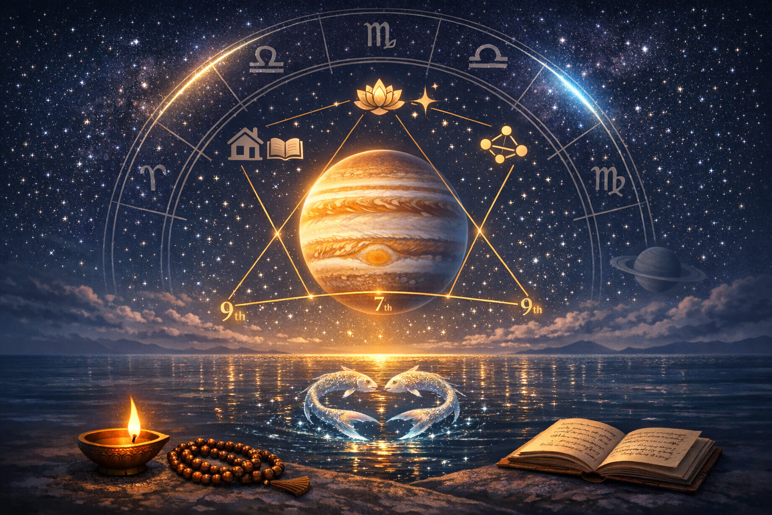 Jupiter Transit 2026–2027 for Pisces (Meena Rashi): Transformative Guru Peyarchi Effects, Timing, Remedies