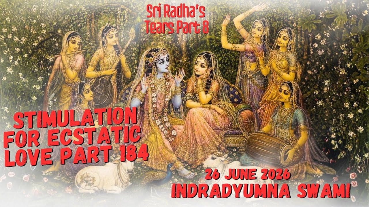 Sri Radha’s Tears: Powerful Lessons on Ecstatic Love and Bhakti-Rasa