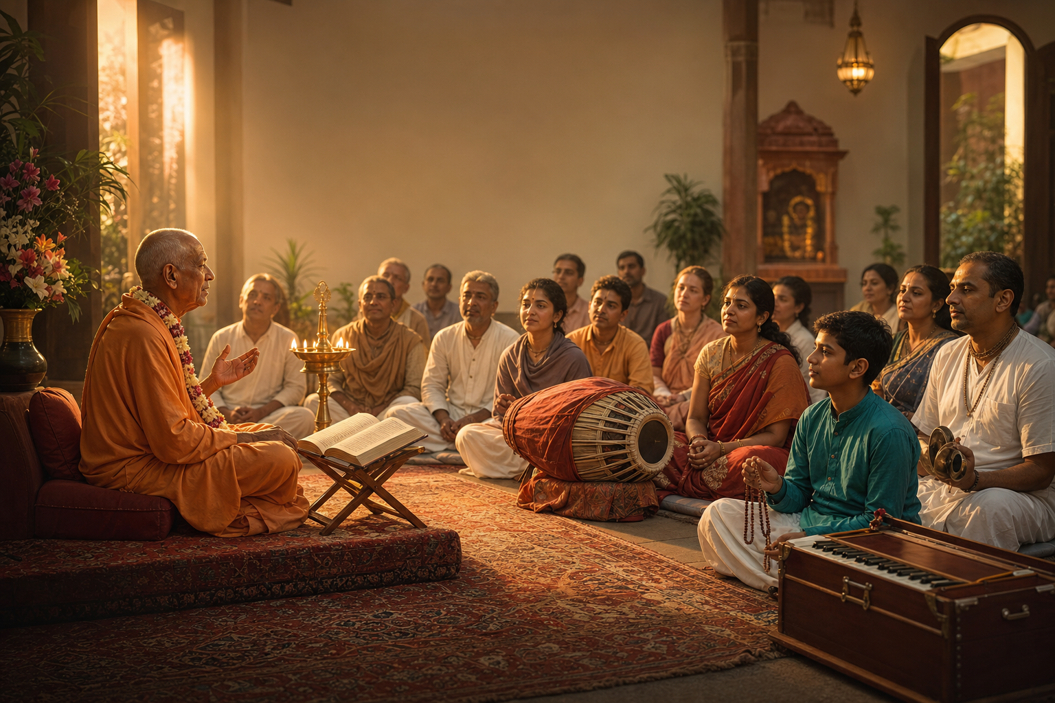 A Powerful Evening with HH Candramauli Swami: Bhakti, Discipline, and Inner Renewal
