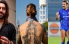 Composite thumbnail of three cropped male figures, used for a Venezuela earthquake relief video about Indian doctors, humanitarian aid and Ram Siya Ram.