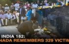 Video still showing a medical relief camp with Indian doctors and patients during Venezuela earthquake humanitarian aid in Caracas.