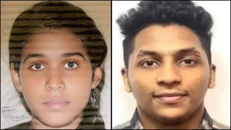 केरल की हिंदू मेडिकल छात्रा सवरिया बसंत और उज्बेकिस्तान में उसकी हत्या के मामले में गिरफ्तार सहपाठी सादरुल अनम की साथ-साथ लगी पोर्ट्रेट तस्वीरें।