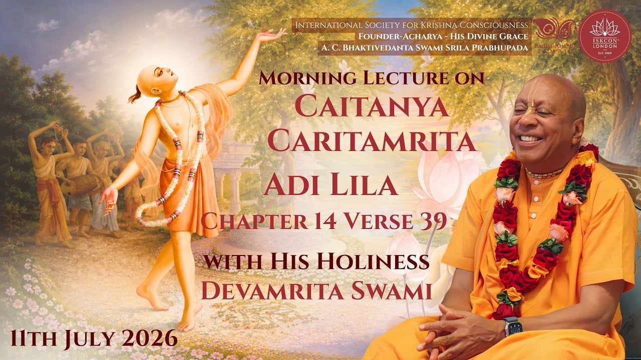 Unlocking Ekadashi: Devamrita Swami Explains Caitanya-caritamrita Adi-lila 14.39