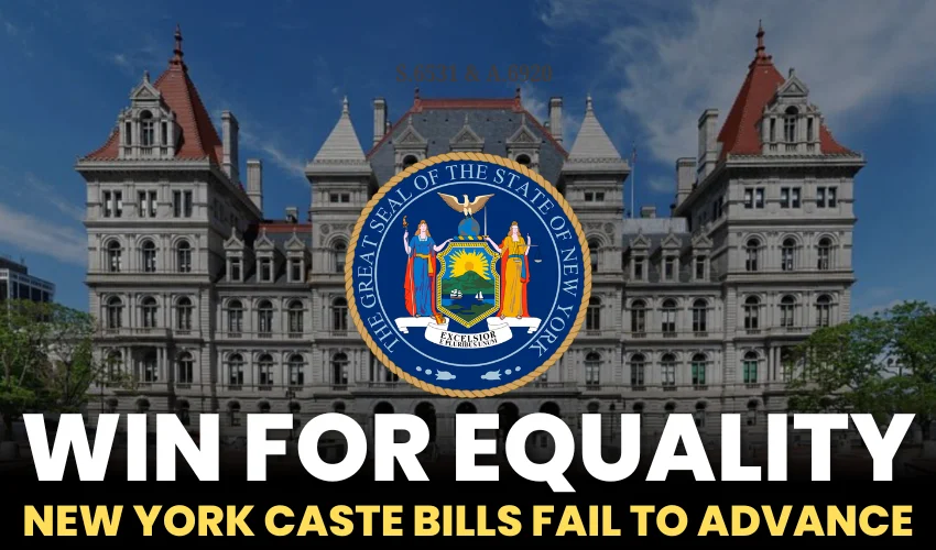 New York Caste Bills Stall Amid Hindu Civil Rights Concerns