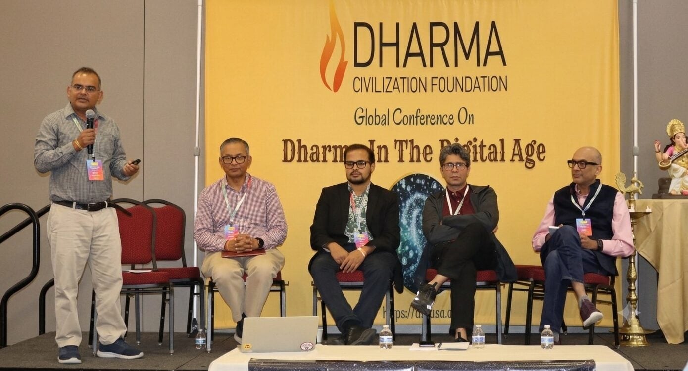 A Dharmic Framework for AI, Attention and Human Agency