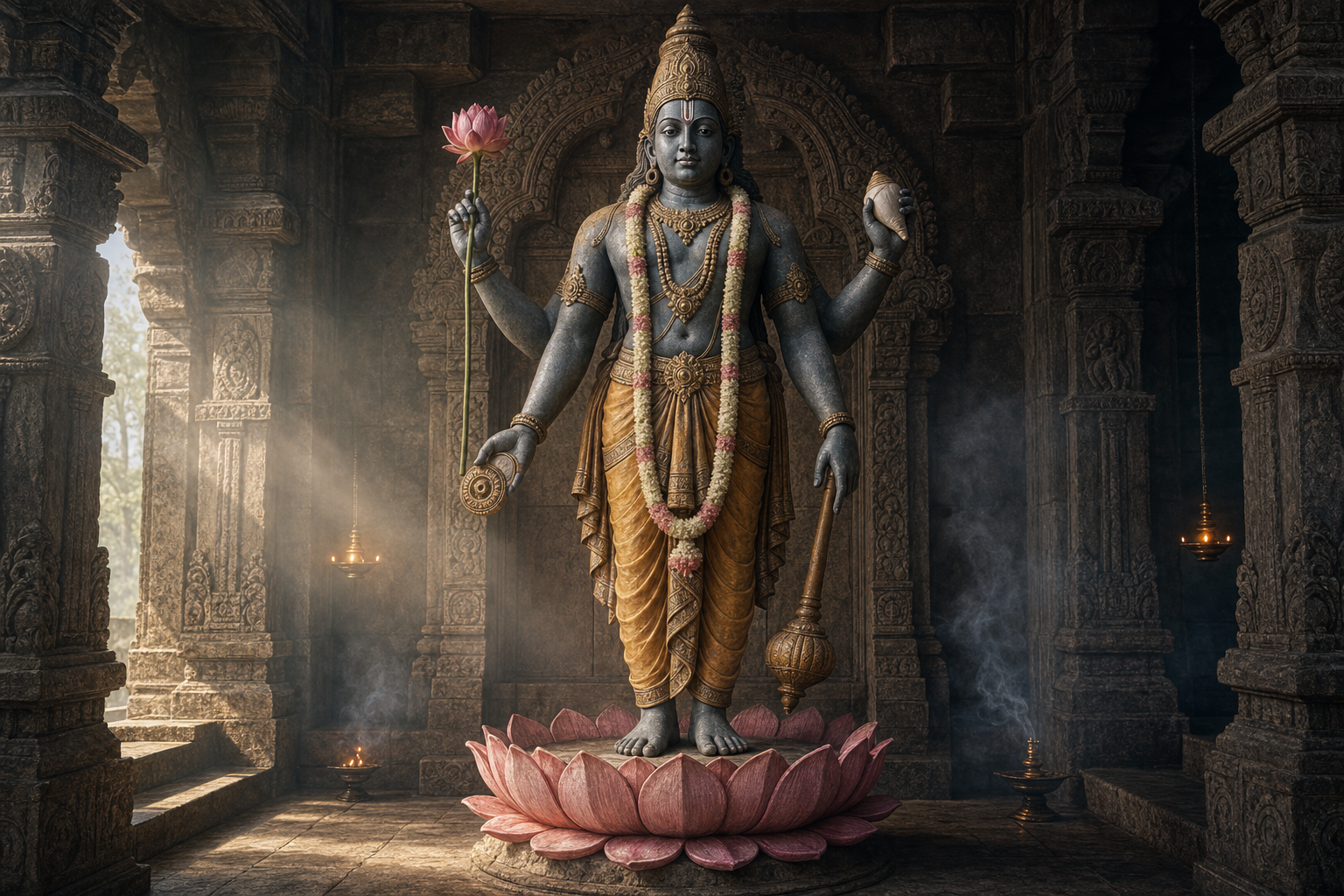 How to Read Lotus Symbolism in Hindu Iconography