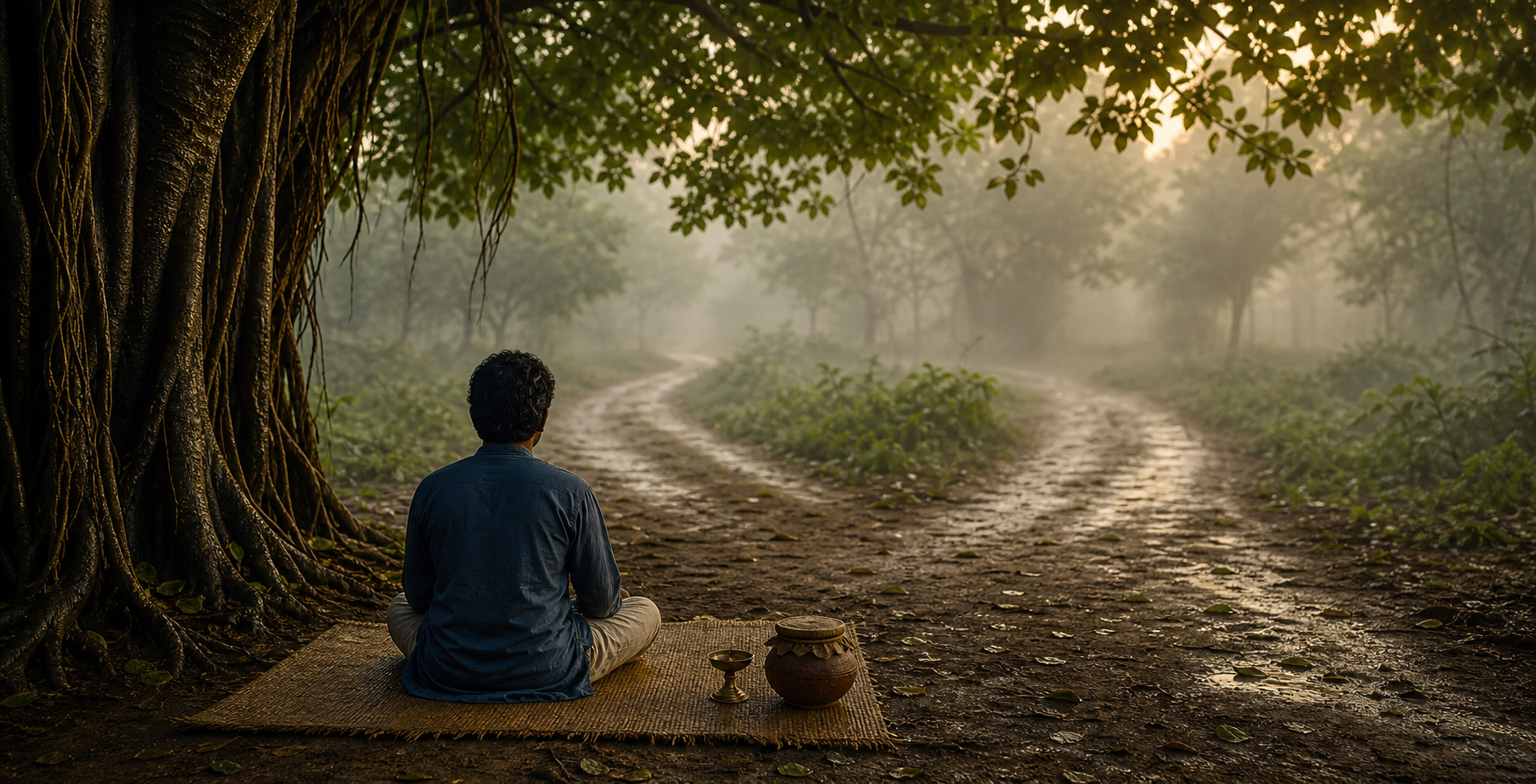 Deliberate Waiting as a Dharmic Practice Under Uncertainty