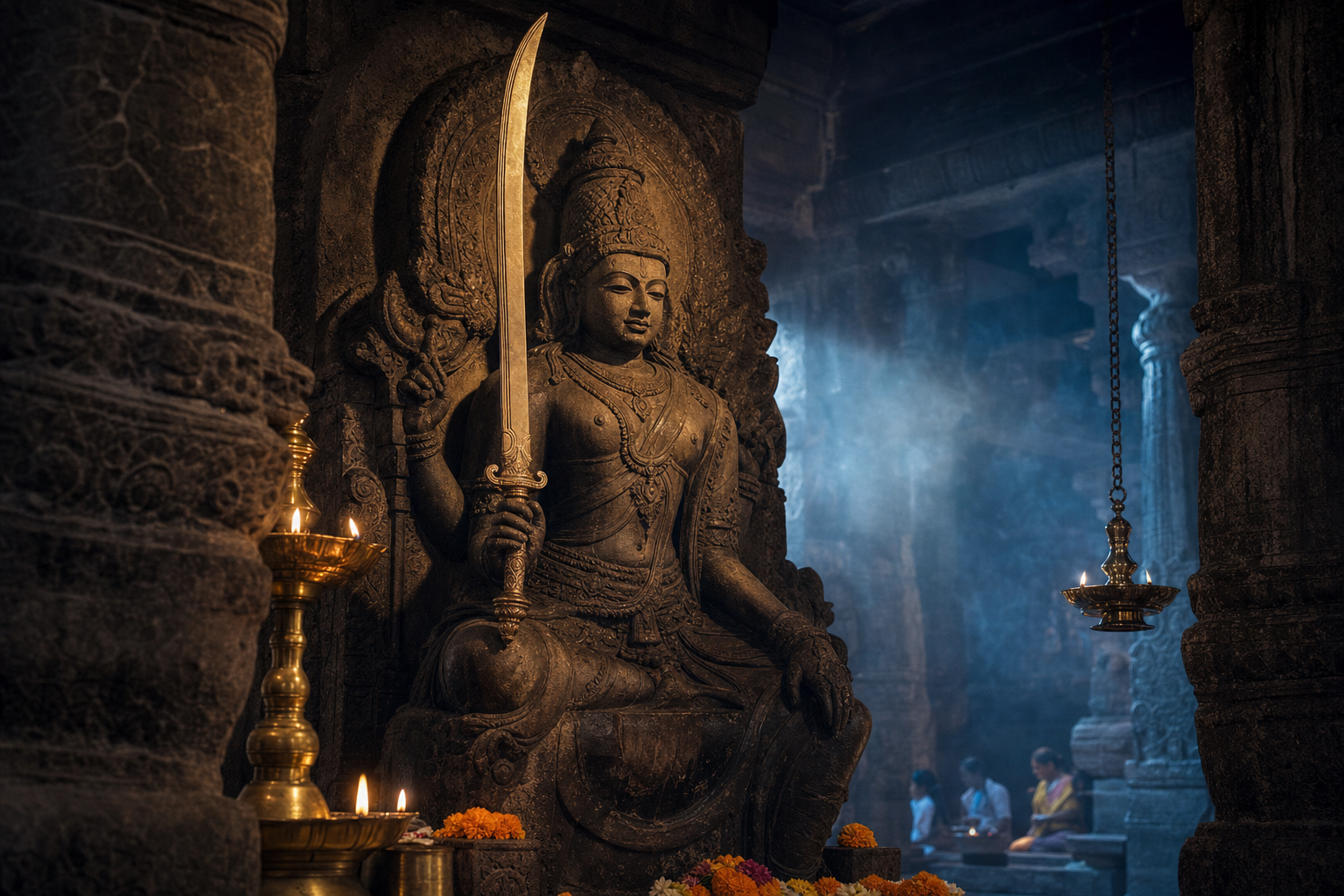 Khadga Symbolism: Reading the Sacred Sword in Hindu Art