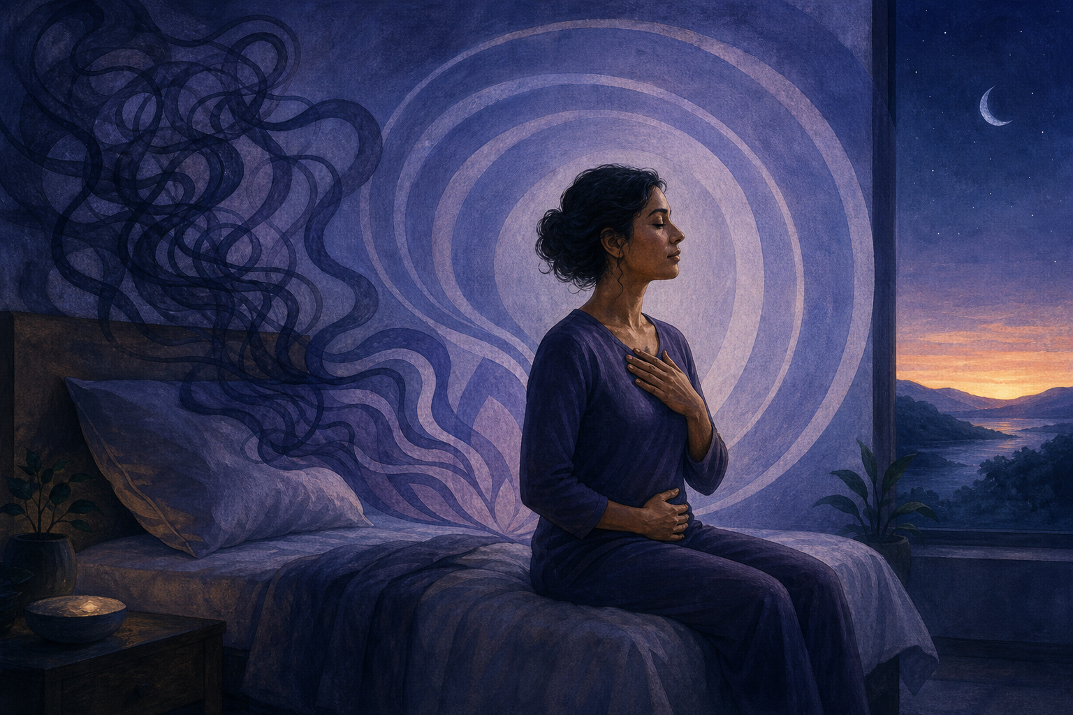Night Anxiety at 3 A.M.: A Dharmic Response to Spirals