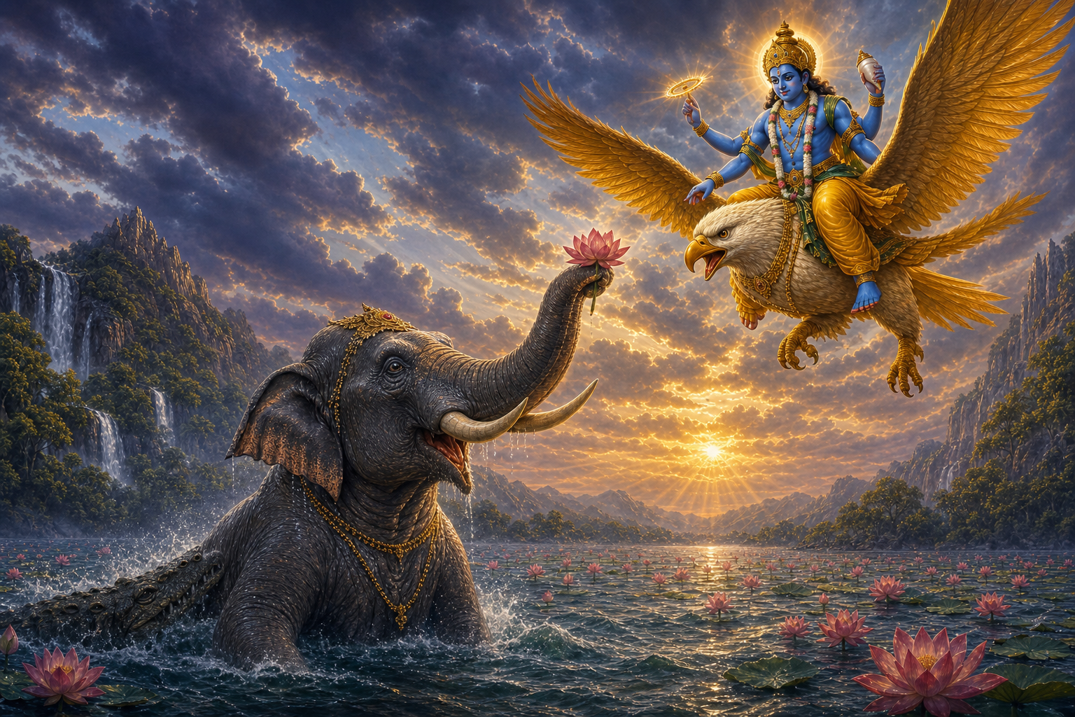 Gajendra’s Surrender: How to Recognize and Receive Grace