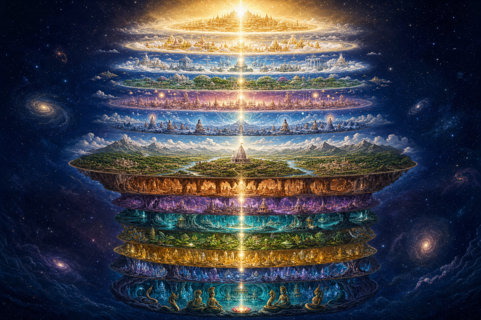 The Fourteen Lokas: A Practical Guide to Hindu Cosmology